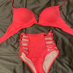 PINK High Waisted Bikini